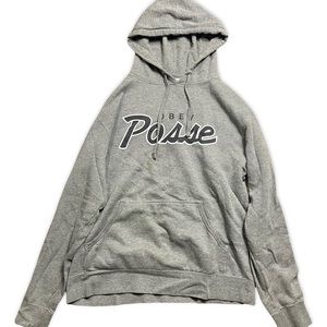 OBEY Posse Grey Hoodie Size Medium